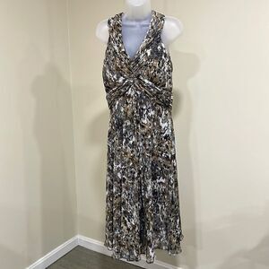 NWOT Jessica Howard Sleeveless Halter Style Dress.  Size 12 L large